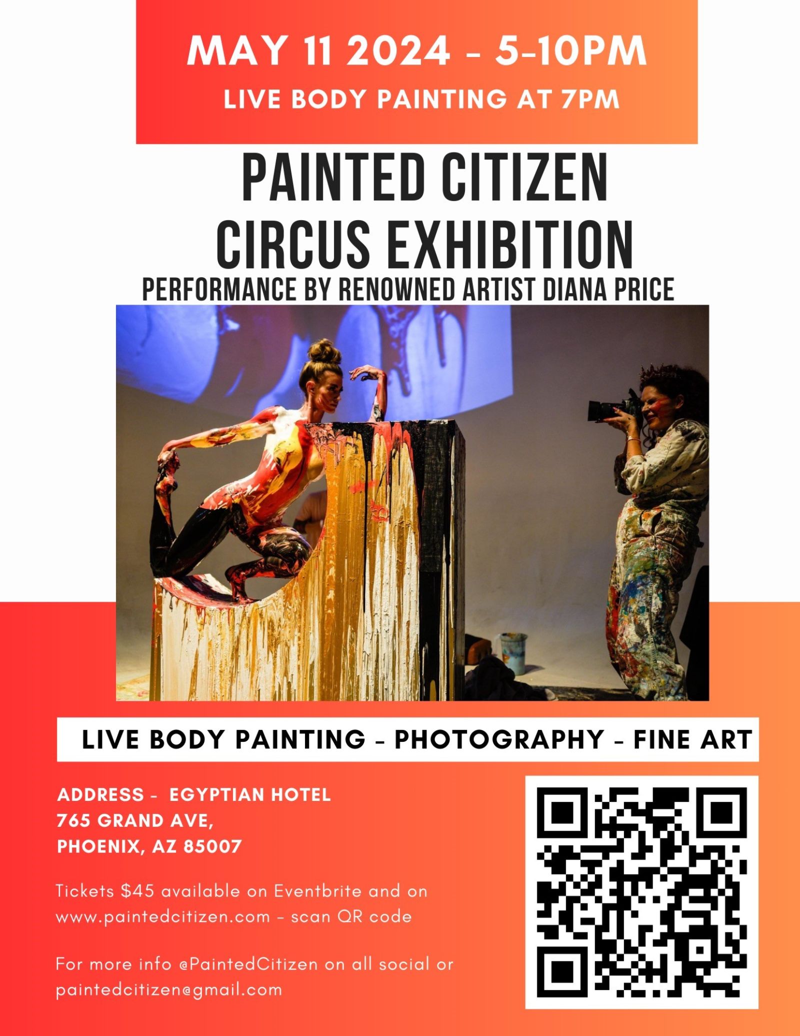 Painted Citizen Circus Exhibition