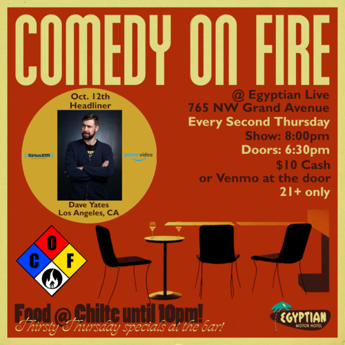 Comedy on Fire & Dinner Show 