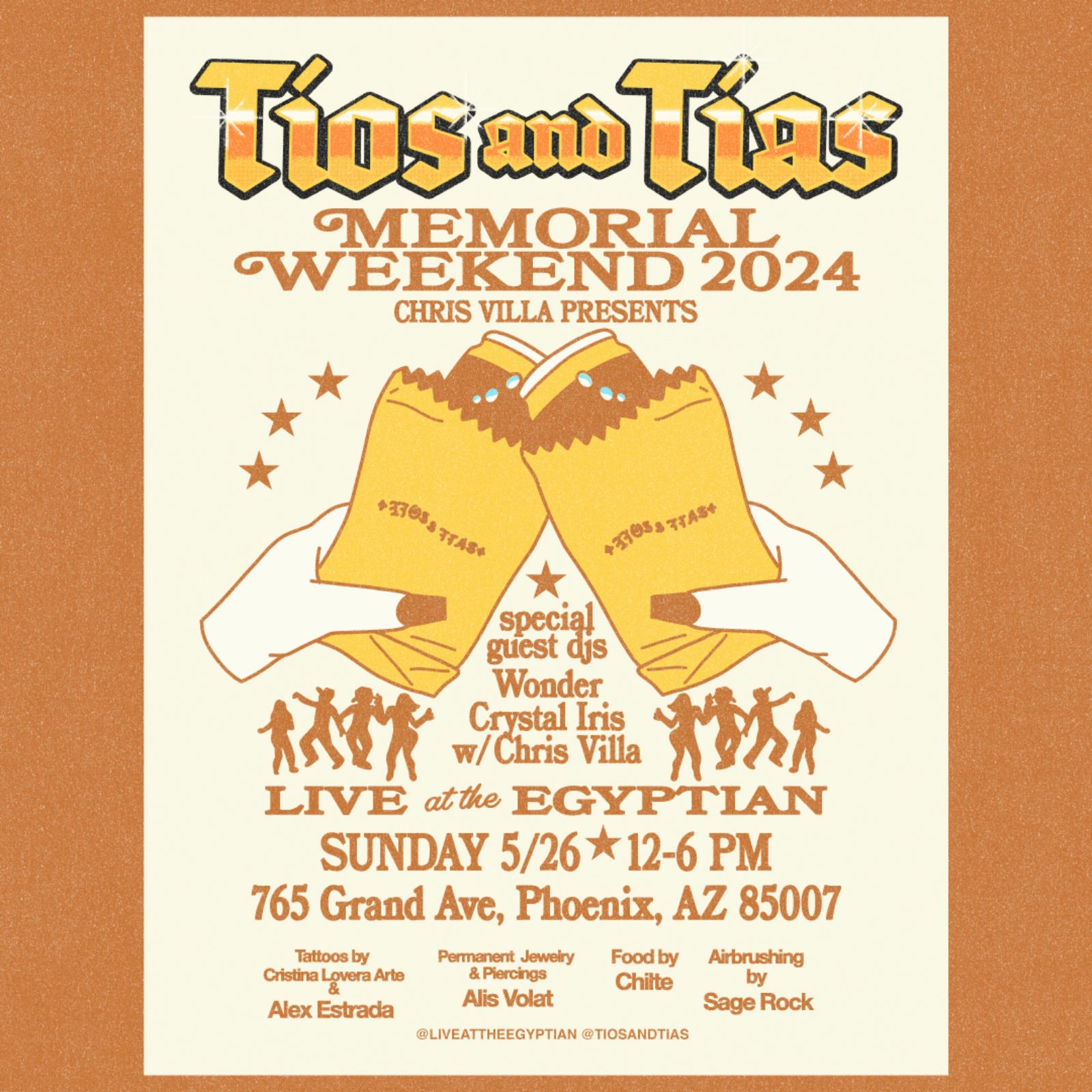 Tios & Tias Memorial Weekend 2024