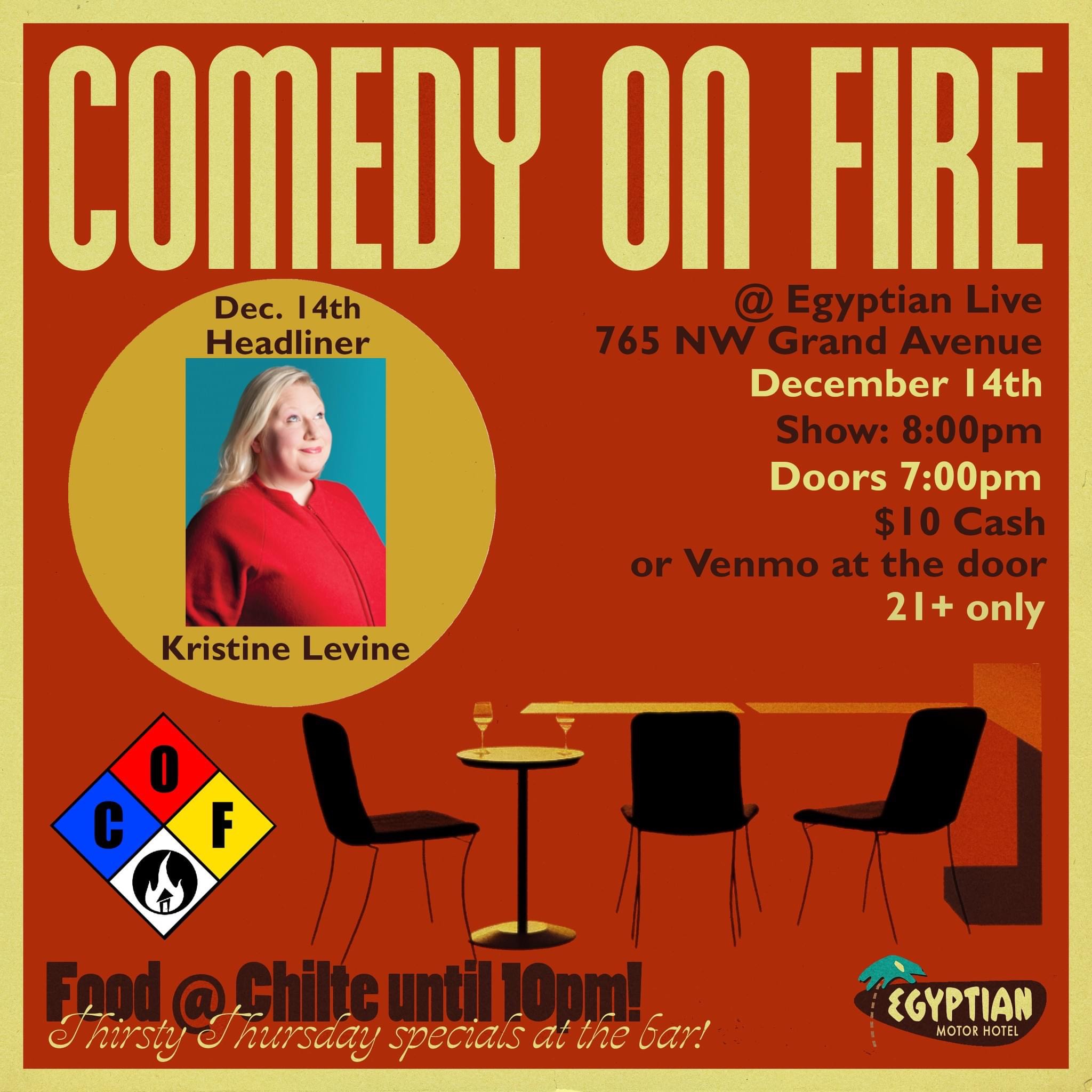 Comedy at the Egyptian